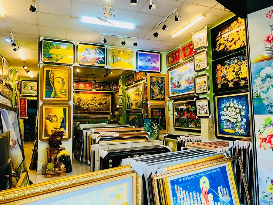 Cửa Hàng Tranh Đóng Khung Nha Trang